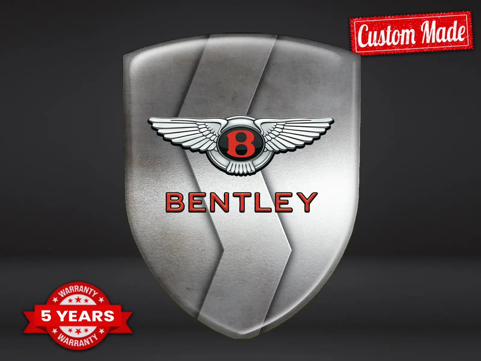 Bentley Vinilos Ventana Coche Universal Estilo Minimalista